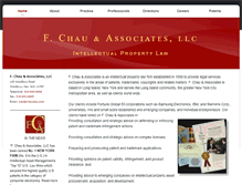 Tablet Screenshot of chauiplaw.com